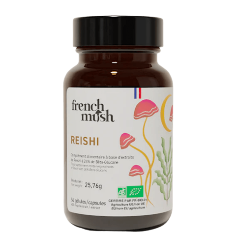 Gélules d'Extrait de Reishi — Champignon Adaptogène