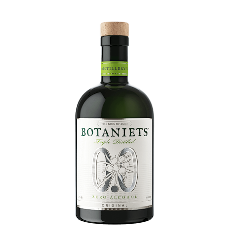 Spiritueux sans alcool triple distillation