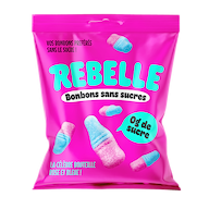 Bouteilles Rose & Bleu Bonbons Sans Sucre Ajouté 