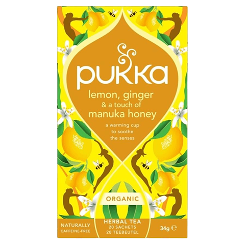 Lemon Ginger & Honey Herbal Tea