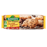 Biscuit graines et chocolat bio