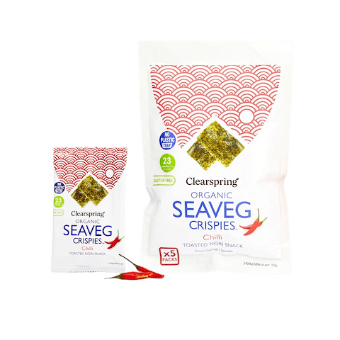 Seaveg Crispies Chili Multipack