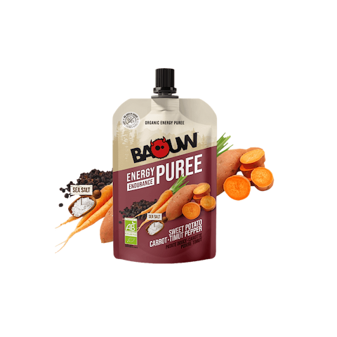 Purée Patate douce carotte et poivre