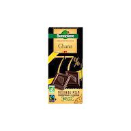Dark chocolate Ghana 77% organic