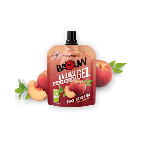 Gel Naturel Bio Goût pêche thé matcha