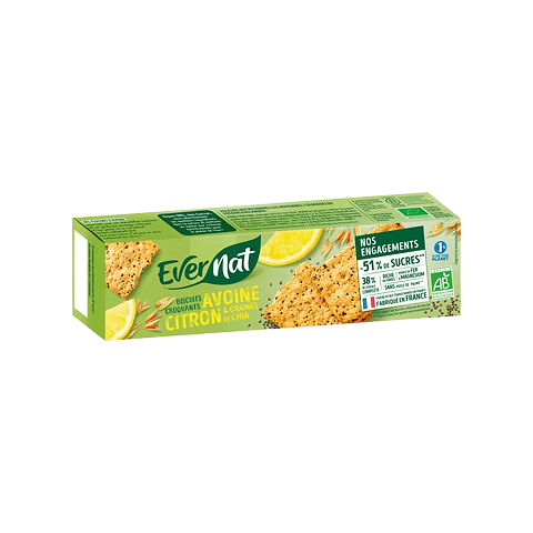Havermout-citroen koekjes met chiazaad