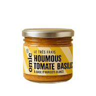 Houmous tomate basilic et haricots blancs bio