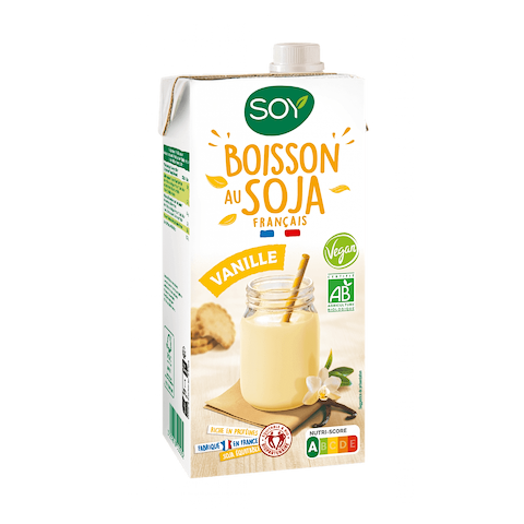 Boisson Soja Vanille Sans Sucre