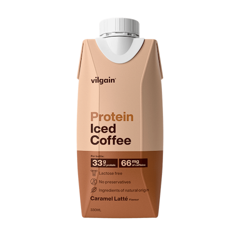 Café Glacé Protéiné Goût Caramel