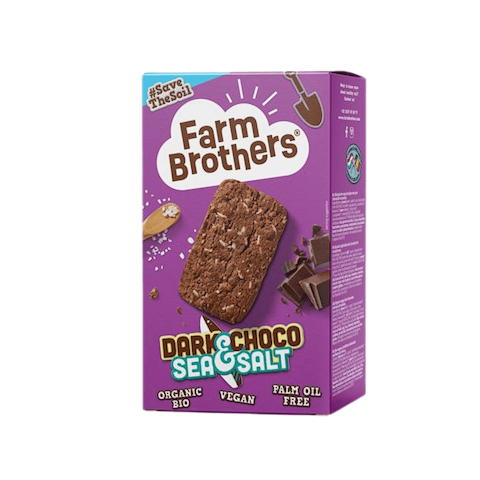 Biscuit chocolat noir sel marin