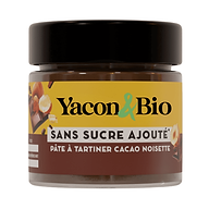 Suikervrije Chocolade Hazelnootpasta bio