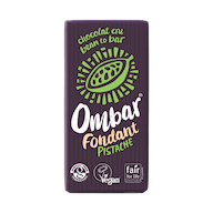 Centres pistachio raw chocolate organic