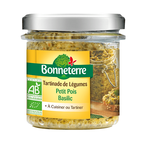 Groentespread - doperwt basilicum