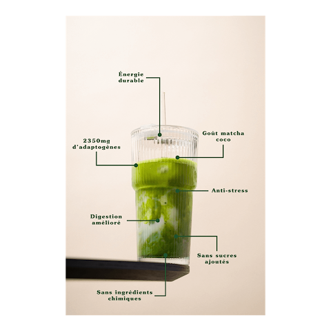 Adaptogene Matcha – Matcha Kokossmaak