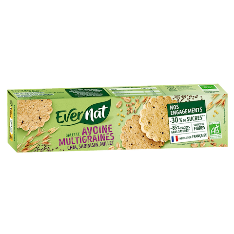Meergranen havermoutwafel