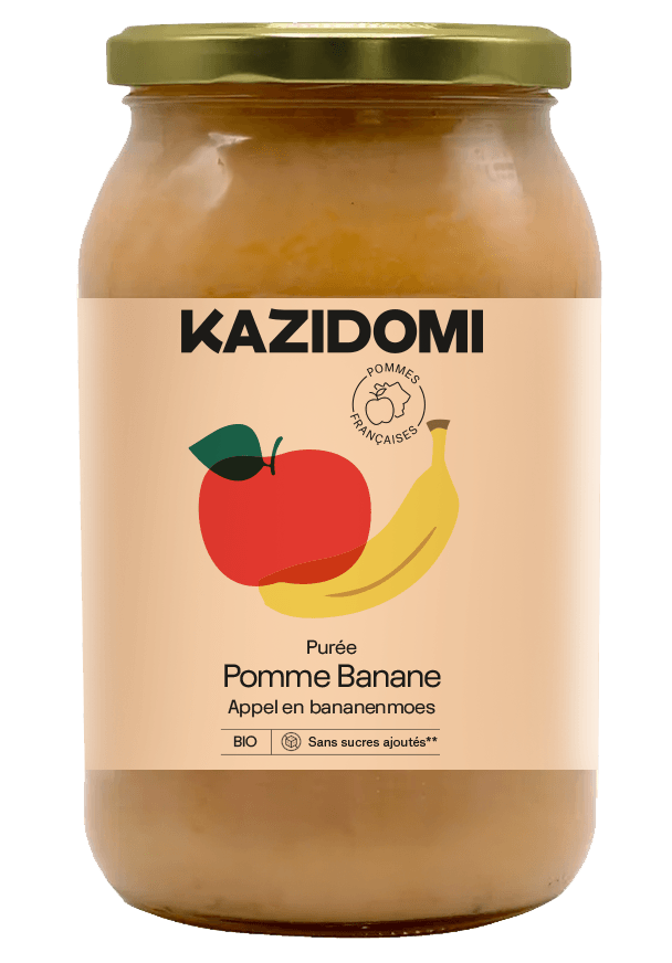 Compote Pomme Banane BIO