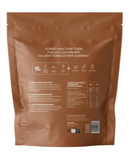 Protéine végétale chocolat (72%)