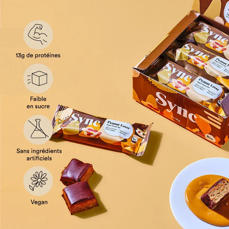 Peanut Lover Eiwitrepen (13g eiwit/repen)