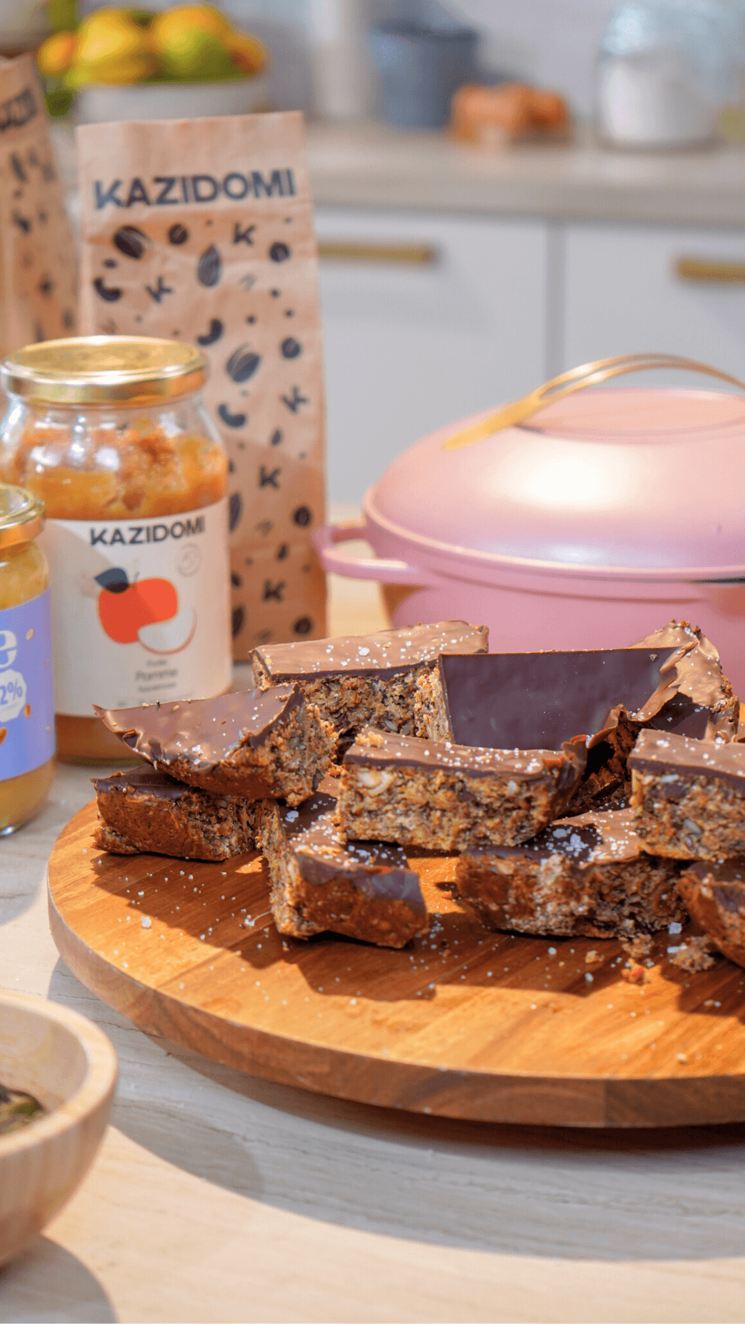 Homemade protein bars