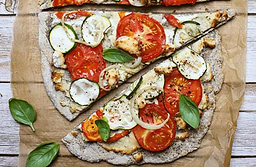 Pizza aux graines de chia (IG bas)