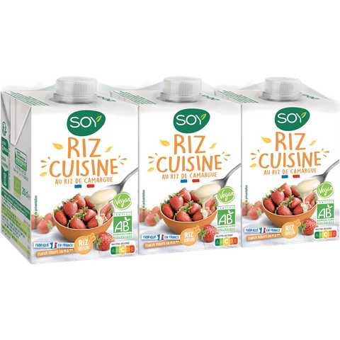 Riz crème culinaire