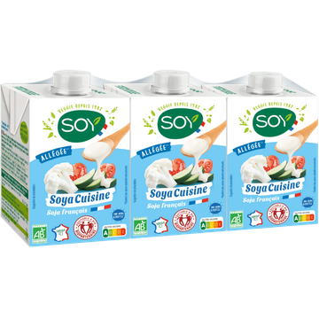 Soja Crème Culinaire Allégée BIO