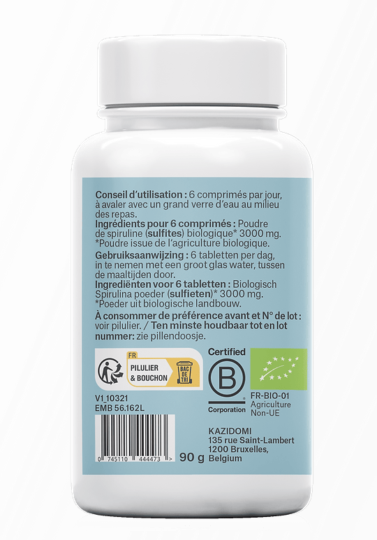 Spirulina 500µg 1