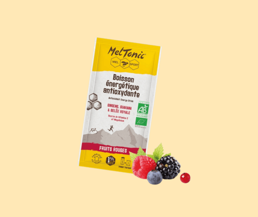 Sachet boisson energie bio fruit rouge