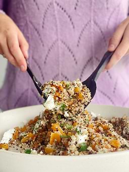 Salade de butternut au sirop d’érable 