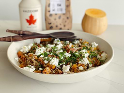 Salade de butternut au sirop d’érable 