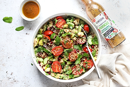 Salade de quinoa aux herbes (IG bas et anti-inflammatoire)