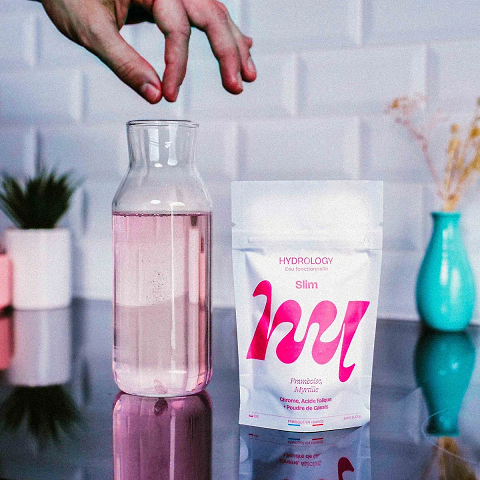 Functionele afslankdrank frambozen tablet