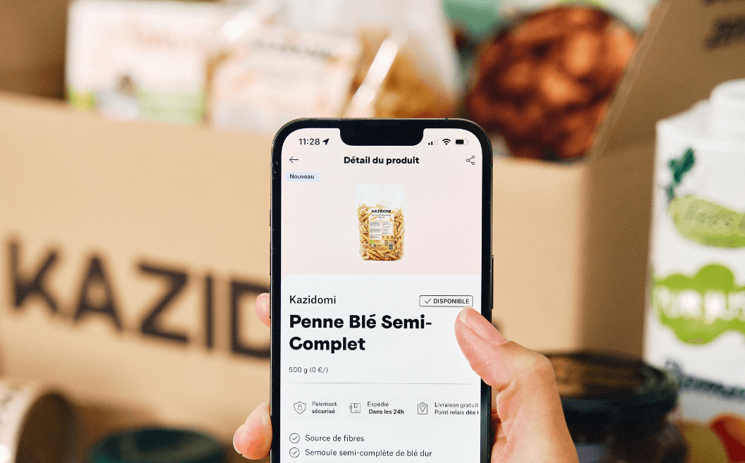 Découvrez l'application mobile de Kazidomi pour une vie saine et équilibrée