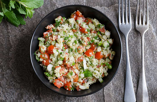 Taboulé de boulgour aux herbes
