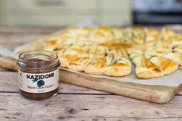 Tarte soleil à la tapenade 