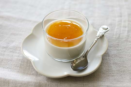 Panna cotta coco et abricot