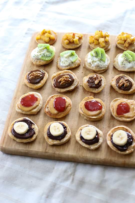 Blinis sucrés à moins de 5€ 