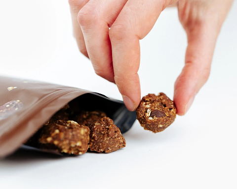 Mini Cookies Chocolate Nuts Gluten Free