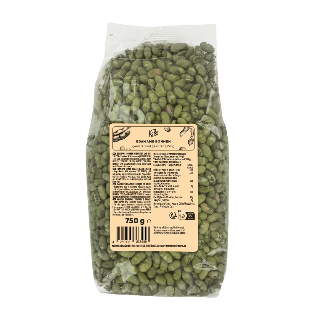 Salted Roasted Edamame Beans 0