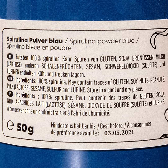 Spiruline Bleue Poudre 4