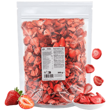 Sliced Freeze-dried Strawberries