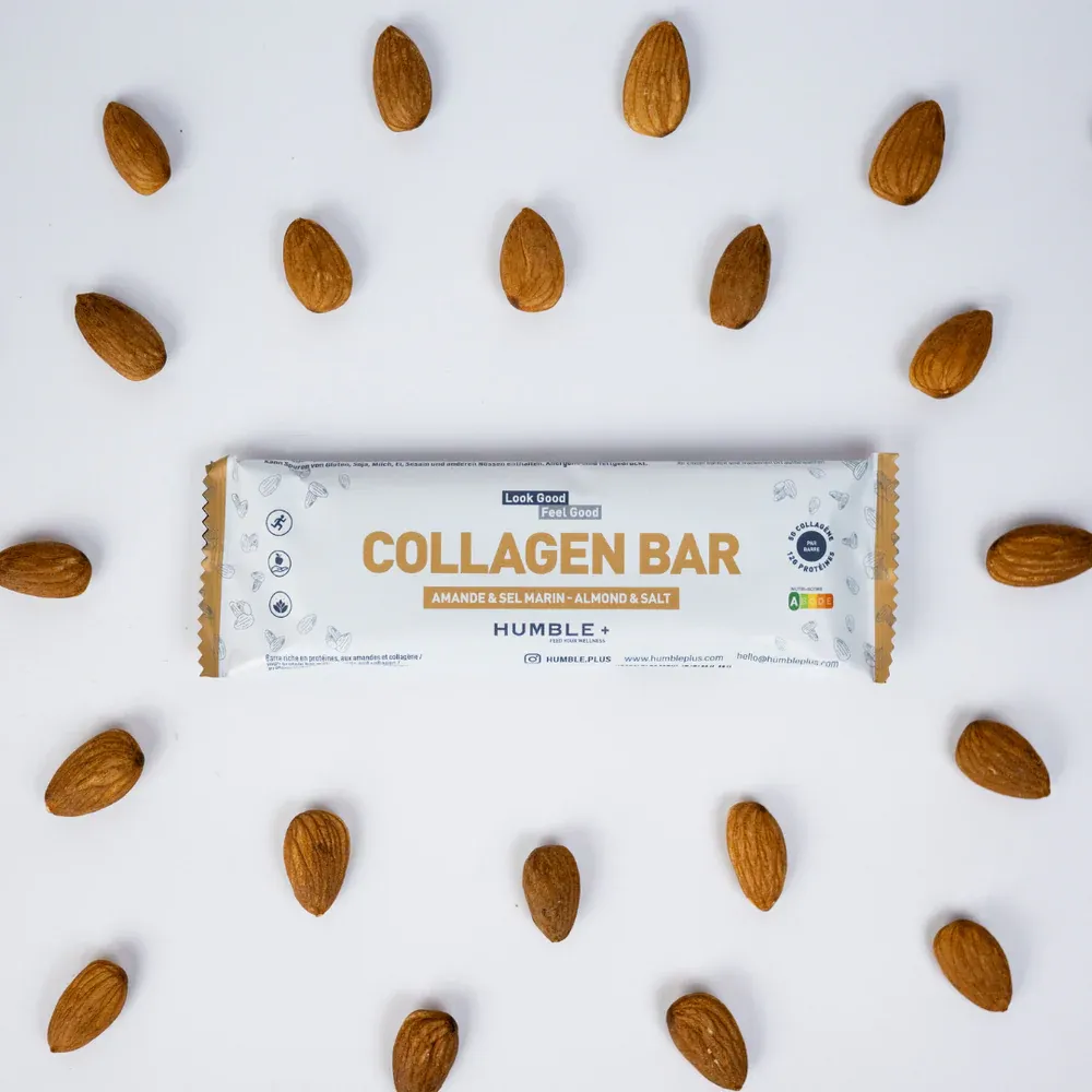 Almond and Salt Collagen Protein Bar