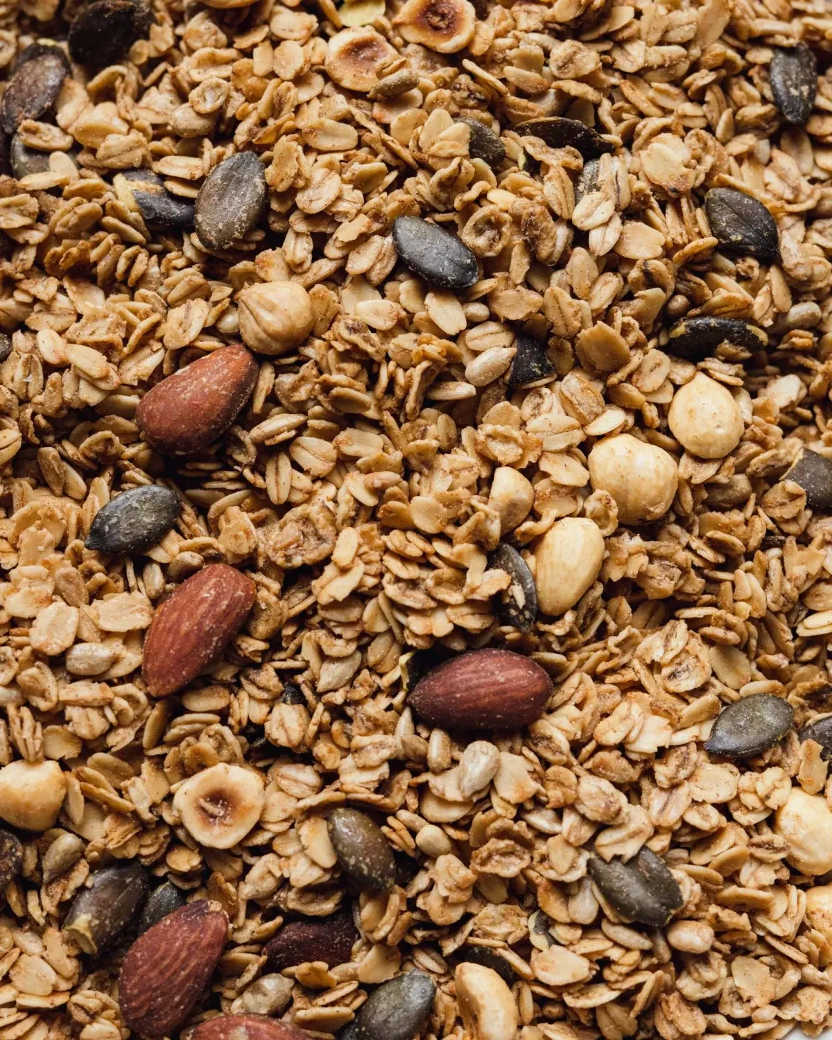 Amandel Hazelnoot Granola
