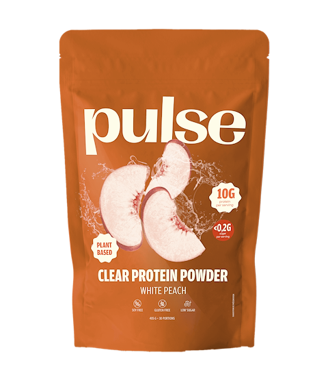 Clear Vegan Protein Peach
