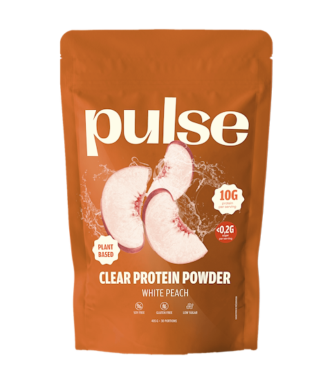 Clear Vegan Protein Peach