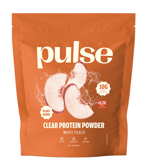 Clear Vegan Protein Peach
