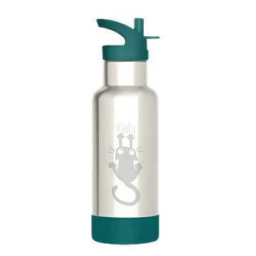 Children's Stainless Steel Insulated Bottle - Cat