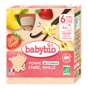 Appel Aardbei Vanille Vanaf 6 maanden bio