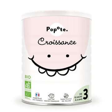 Lait Croissance 3 Vache 12-36 Mois Petit Format BIO