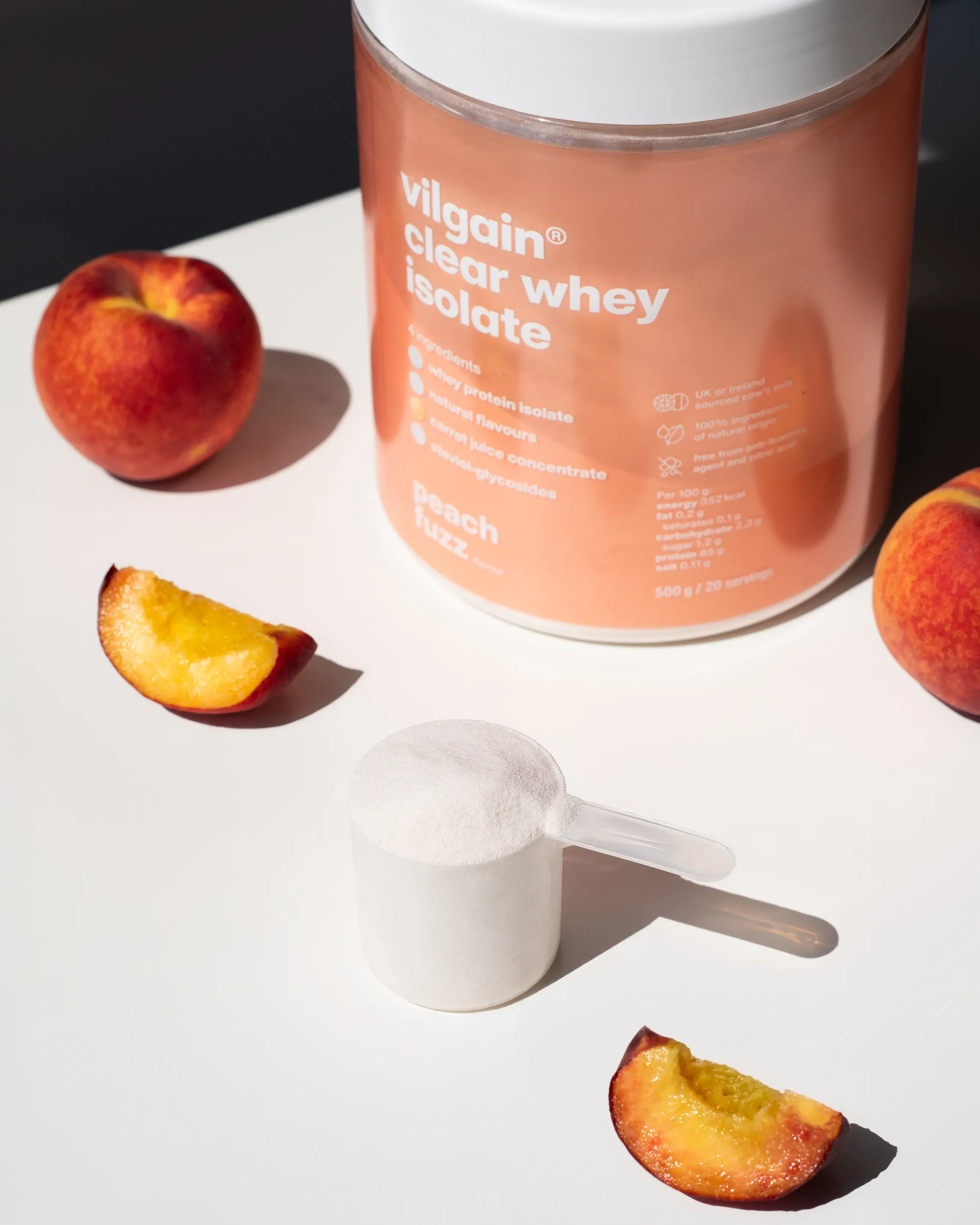 Clear whey isolat pêche